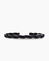 DY Helios™ Cuff Bracelet in Black Titanium, 6mm